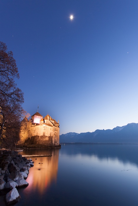 Coucher soleil Montreux - 025